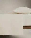 Пододеяльник Zara Home сатин, хлопок 100%, однотонный, 5178/088 — фото 7
