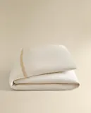 Пододеяльник Zara Home сатин, хлопок 100%, однотонный, 5178/088 — фото 8