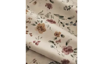 Пододеяльник Zara Home перкаль, хлопок 100%, с цветочным принтом, 6146/088