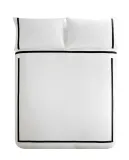 Пододеяльник Zara Home сатин, хлопок 100%, однотонный, 5136/088 — фото 7