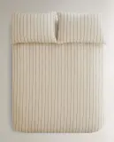 Пододеяльник Zara Home, лён 55%, хлопок 45%, в полоску, 6196/088 — фото 5