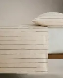 Пододеяльник Zara Home, лён 55%, хлопок 45%, в полоску, 6196/088 — фото 6