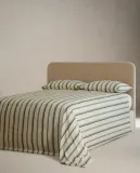 Пододеяльник Zara Home перкаль, хлопок 100%, в полоску, 5185/088 — фото 2