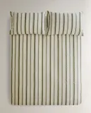 Пододеяльник Zara Home перкаль, хлопок 100%, в полоску, 5185/088 — фото 3