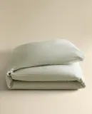 Пододеяльник Zara Home, лён 55%, хлопок 45%, в полоску, 5186/088 — фото 6