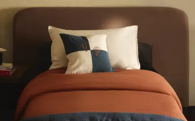 Пододеяльник Zara Home, хлопок 100%, однотонный, 2615/088