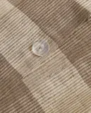 Пододеяльник Zara Home, лён 100%, в клетку, 6195/088 — фото 4