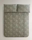 Пододеяльник Zara Home сатин, хлопок 100%, с цветочным принтом, 5181/088 — фото 5