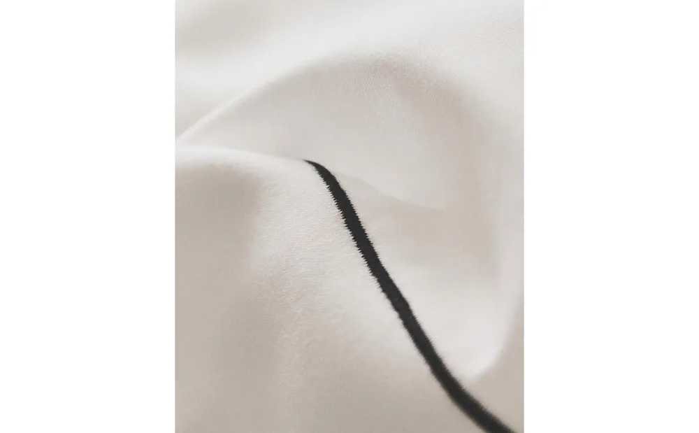 Пододеяльник Zara Home сатин, хлопок 100%, однотонный, 5138/088