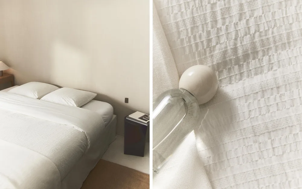 Пододеяльник Zara Home, хлопок 95%, вискоза 5%, однотонный, 6193/088