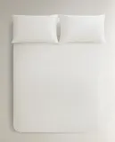 Пододеяльник Zara Home, хлопок 95%, вискоза 5%, однотонный, 6193/088 — фото 3
