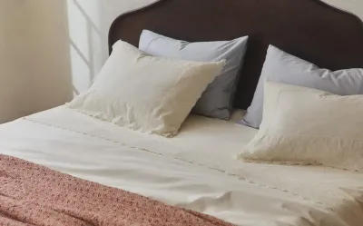 Пододеяльник Zara Home перкаль, хлопок 100%, однотонный, 5193/088