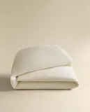 Пододеяльник Zara Home перкаль, хлопок 100%, однотонный, 5193/088 — фото 4