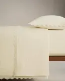 Пододеяльник Zara Home перкаль, хлопок 100%, однотонный, 5193/088 — фото 5