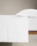 Пододеяльник Zara Home сатин, хлопок 100%, однотонный, 0039/088 — фото 4