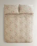 Пододеяльник Zara Home сатин, хлопок 100%, с цветочным принтом, 6151/088 — фото 5