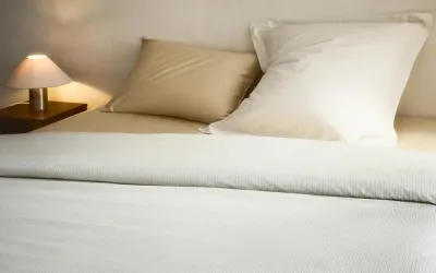 Пододеяльник Zara Home сатин, хлопок 100%, в полоску, 6154/088