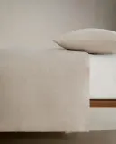 Пододеяльник Zara Home хлопок, лён 100%, однотонный, 6181/088 — фото 6