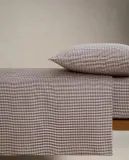 Пододеяльник Zara Home, хлопок 50%, тенсель 50%, в клетку, 2634/088 — фото 7