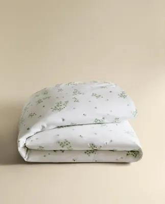 Пододеяльник Zara Home, хлопок 100%, однотонный, 7134/088