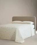 Пододеяльник Zara Home, лён 55%, хлопок 45%, с цветочным принтом, 7116/088 — фото 4