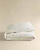 Пододеяльник Zara Home, лён 55%, хлопок 45%, с цветочным принтом, 7116/088 — фото 8