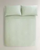 Пододеяльник Zara Home сатин, хлопок 100%, с цветочным принтом, 7110/088 — фото 4