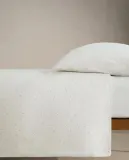Пододеяльник Zara Home, лён 55%, хлопок 45%, однотонный, 2645/088 — фото 2