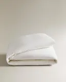Пододеяльник Zara Home, лён 55%, хлопок 45%, однотонный, 2645/088 — фото 4