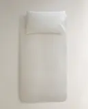 Пододеяльник Zara Home, лён 55%, хлопок 45%, однотонный, 2645/088 — фото 5