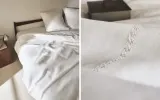 Пододеяльник Zara Home, лён 100%, однотонный, 5190/088 — фото 1
