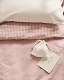 Пододеяльник Zara Home, хлопок 100%, в клетку, 2630/088 — фото 1