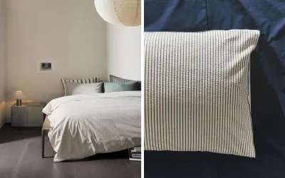 Пододеяльник Zara Home, хлопок 100%, в полоску, 4124/088