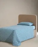 Пододеяльник Zara Home, хлопок 100%, в клетку, 1660/088 — фото 8