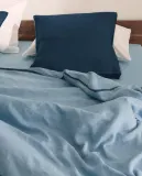 Пододеяльник Zara Home хлопок, лён 100%, однотонный, 4126/088 — фото 2