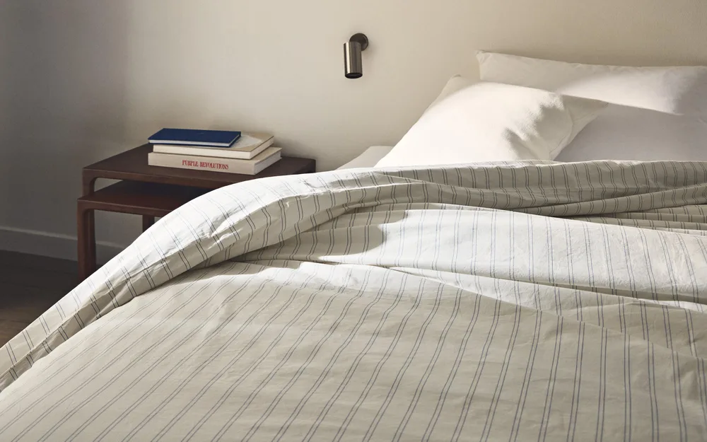 Пододеяльник Zara Home, хлопок 100%, в полоску, 4122/088