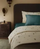 Пододеяльник Zara Home, хлопок 100%, однотонный, 2610/088 — фото 3