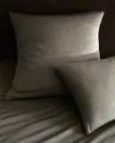 Наволочка Zara Home, хлопок 100%, однотонный, 5151/091 — фото 2