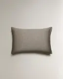 Наволочка Zara Home, хлопок 100%, однотонный, 5151/091 — фото 6