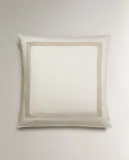 Наволочка Zara Home сатин, хлопок 100%, однотонный, 6117/091 — фото 7