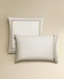 Наволочка Zara Home сатин, хлопок 100%, однотонный, 6117/091 — фото 8