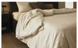 Пододеяльник Zara Home хлопок, лён 100%, однотонный, 6150/088 — фото 7