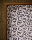 Простыня на резинке Zara Home, хлопок 100%, с цветочным принтом, 2606/900 — фото 1