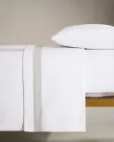 Пододеяльник Zara Home, хлопок 95%, лён 6%, однотонный, 9136/088 — фото 6