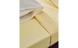 Простыня на резинке Zara Home хлопок, лён 100%, однотонный, 3115/900 — фото 3