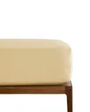 Простыня на резинке Zara Home хлопок, лён 100%, однотонный, 3115/900 — фото 5