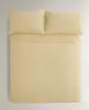 Пододеяльник Zara Home хлопок, лён 100%, однотонный, 3115/088 — фото 4