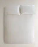 Пододеяльник Zara Home сатин, хлопок 95%, однотонный, 6174/088 — фото 4