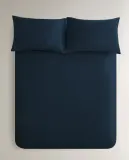 Пододеяльник Zara Home перкаль, хлопок 100%, однотонный, 2100/088 — фото 3
