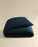Пододеяльник Zara Home перкаль, хлопок 100%, однотонный, 2100/088 — фото 5